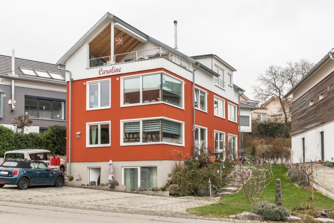 Ferienwohnung Untergeschoss 于伯林根 外观 照片